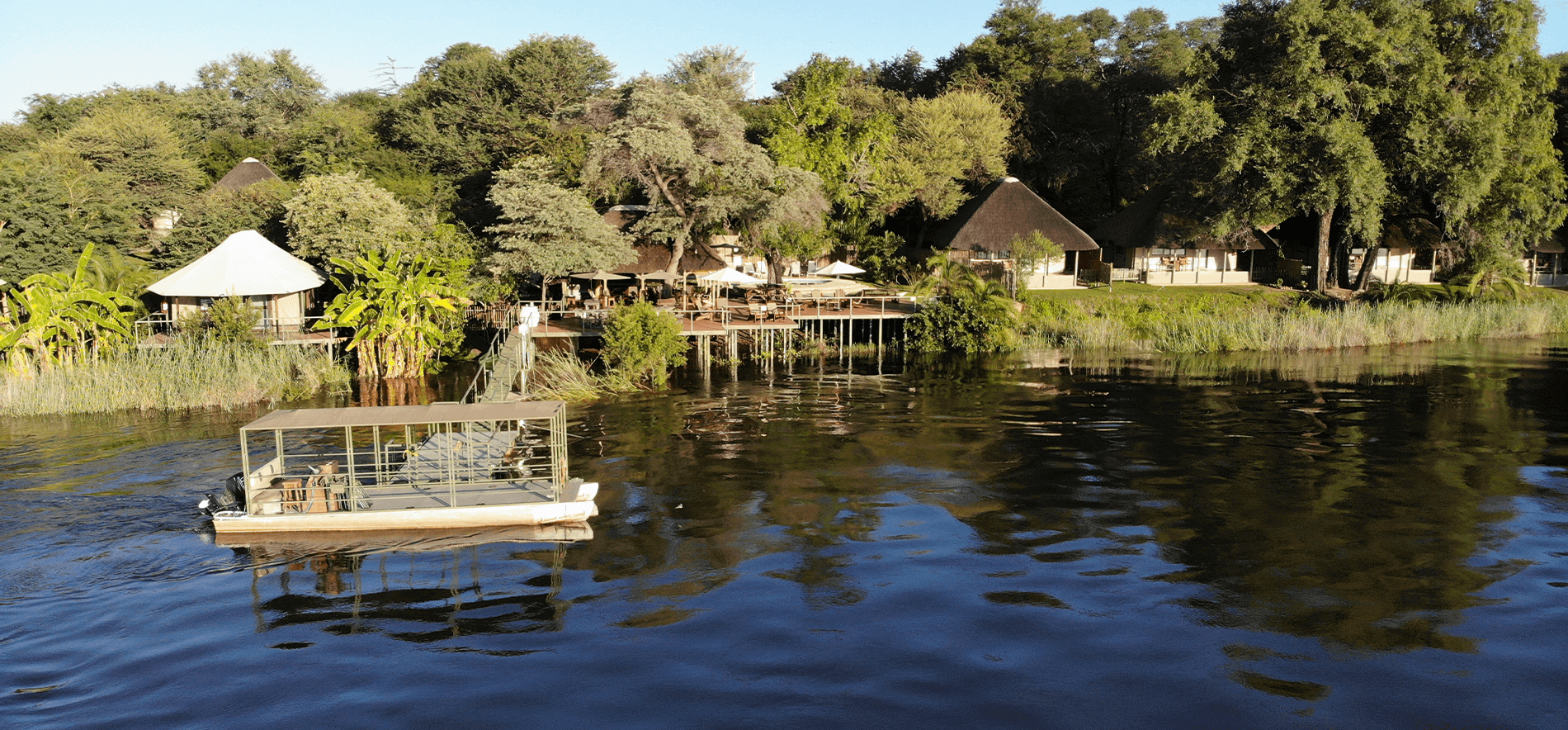 Shametu River Lodge | Experiencing the tranquillity of the Kavango River on your doorstep.